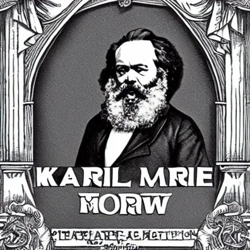 Image similar to karl marx in arcane