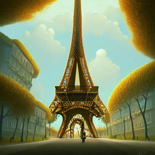 Prompt: we'll always have paris. by gediminas pranckevicius