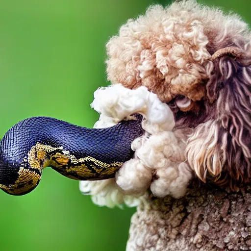 Image similar to snake - poodle, nature photography