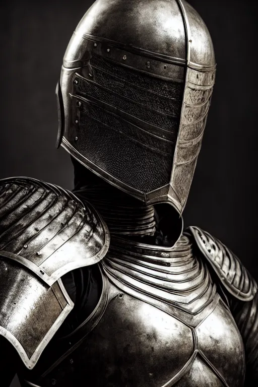 Prompt: female knight, symmetrical, cinematic, elegant, demonic atmosphere, professional studio light, real dlsr photography, sharp focus, armor made by hans giger, 4 k, ultra hd, sense of awe