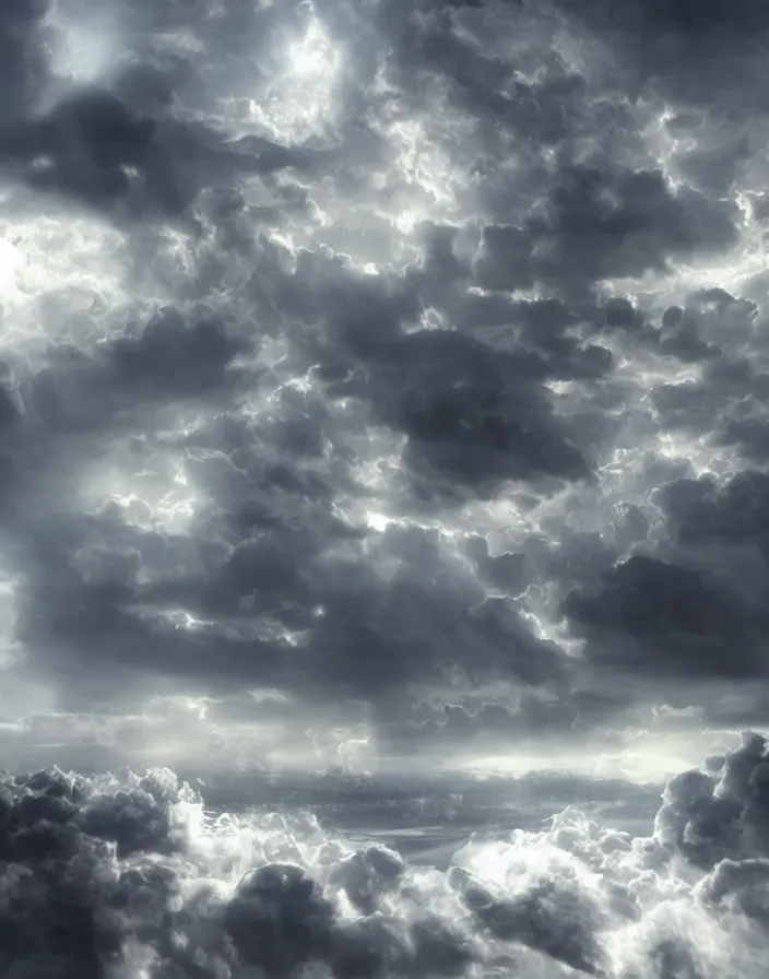 Image similar to Gates of heaven in the clouds by paul chadeison, concept art, ultra realistic, super detailed, photorealistic, cinematographic, epic lighting,