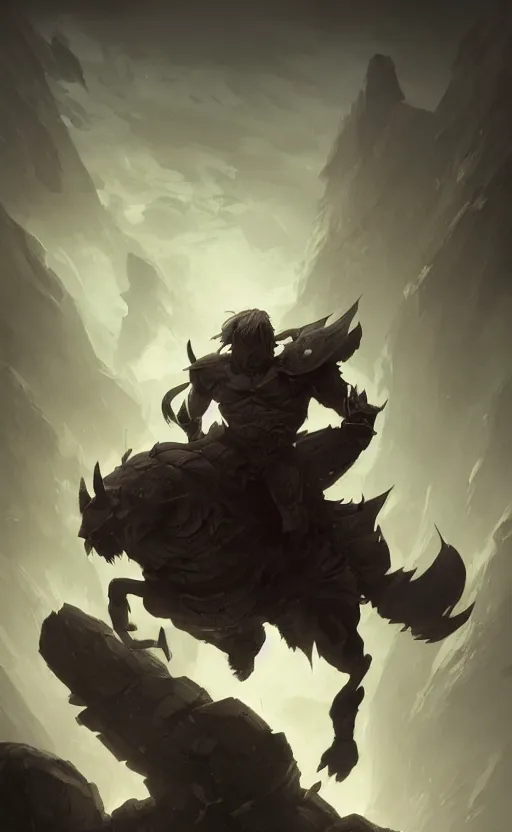 Prompt: Full body centered uncut character pose of mysterious-eerie-ominous He-Man, dark grey shadowy smokey background, atmospheric, cinematic, Epic, ultra-detailed, sharp focus, illustration, artwork by Jordan Grimmer and Greg Rutkowski