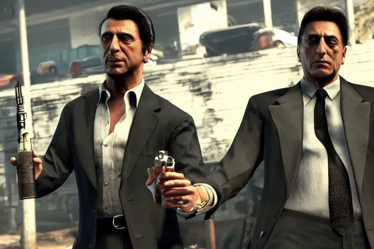 Image similar to al pacino in mafia 3