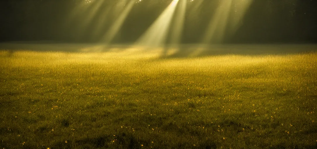 Image similar to diffused light in the meadows