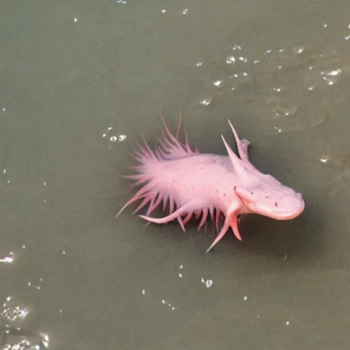 Image similar to axolotl