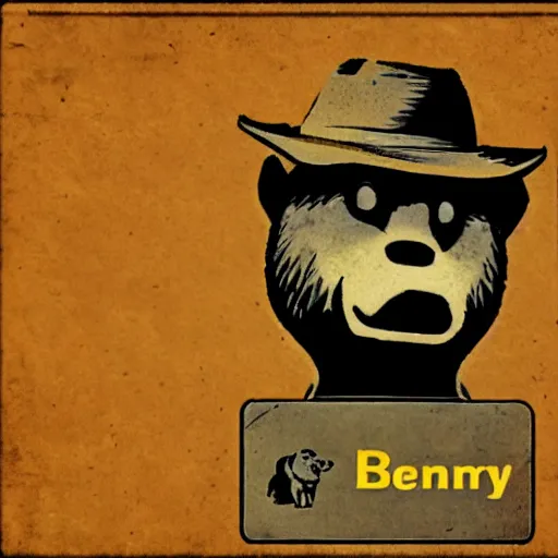 Image similar to Smokey the Bear bumper sticker