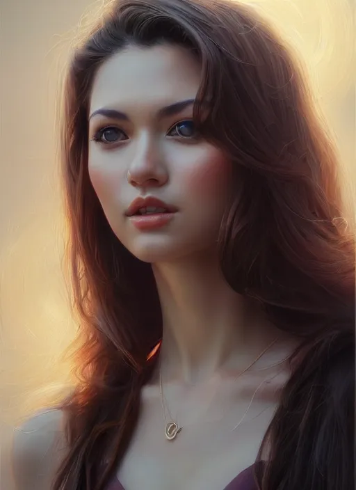 Image similar to photo of a gorgeous young woman in the style of stefan kostic, realistic, sharp focus, 8 k high definition, insanely detailed, intricate, elegant, art by stanley lau and artgerm