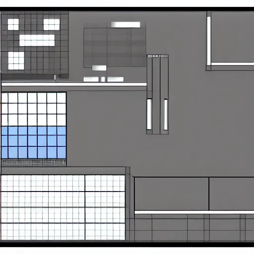 Prompt: next workstation, design blueprint