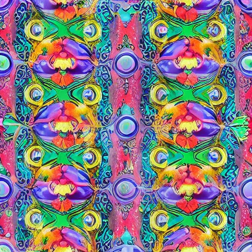 Prompt: ultra realistic porcelain elephants, psychedelic background, floral, beautiful, colorful, cute, adorable, vibrant, nebula, universe
