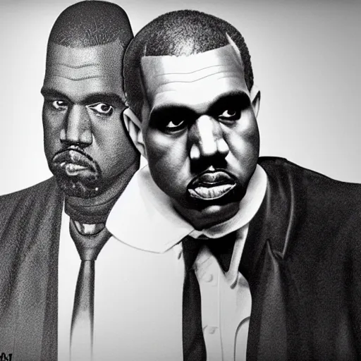 Prompt: kanye west as henry ford, photo realism