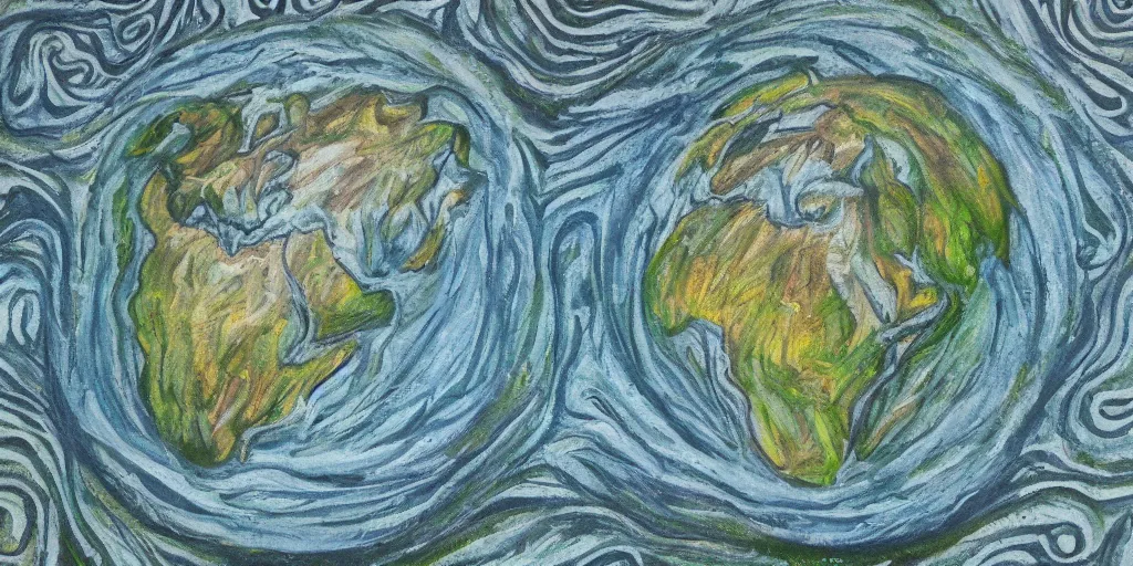 Prompt: detailed portrait of mother earth