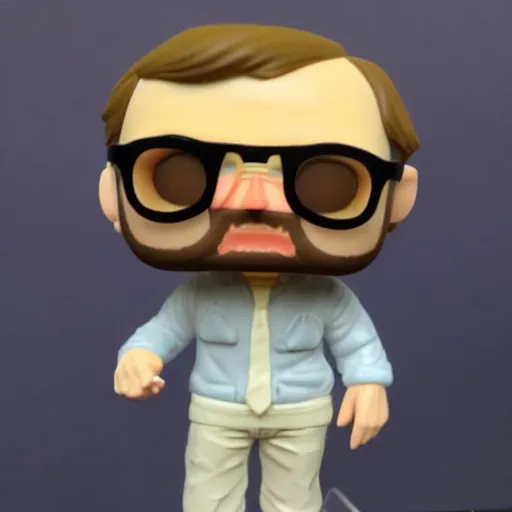 Image similar to Jeffrey Dahmer Funko Pop