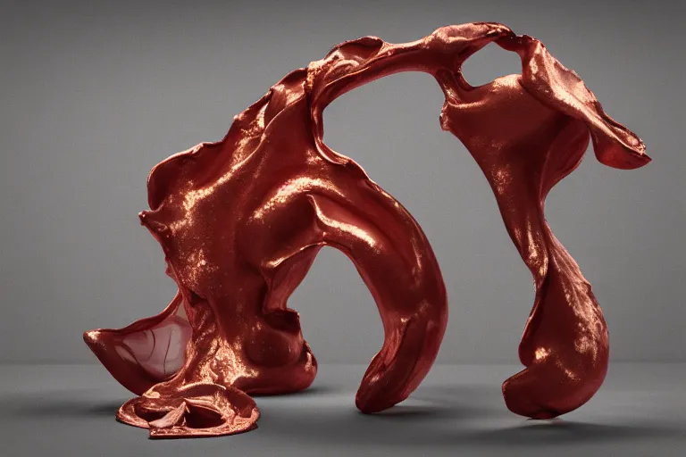 Prompt: Painful pleasures by Lynda Benglis, octane render, 4k, 8k, sharp, very very beautiful, stunning, twisted, vanishing, transparent