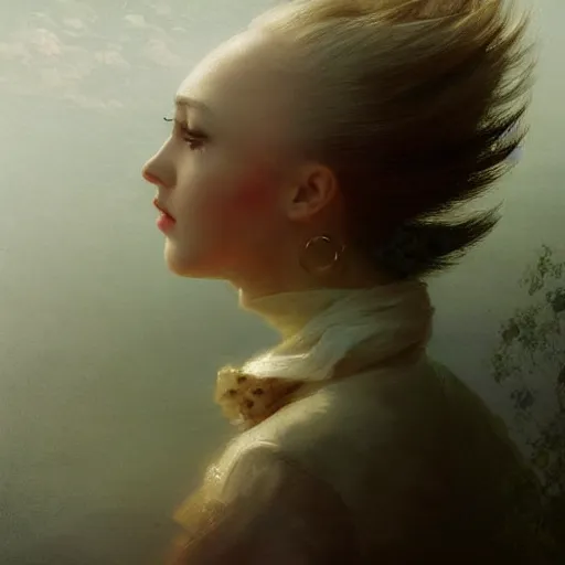 Image similar to 🍃 by elena vizerskaya and ivan aivazovsky, perfectly detailed, artstation, sharp focus, highly detailed, studio photography, impresion de giclee arte abstracto, award winning