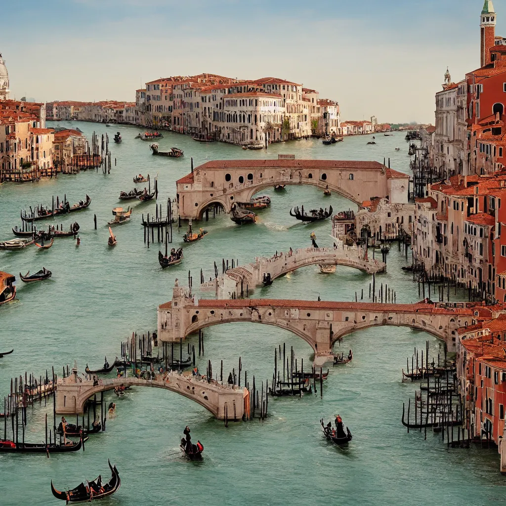 Image similar to the bridges of venice as the accent oh the city