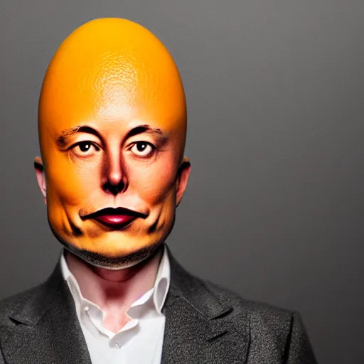 Image similar to photo of elon musk cosplaying as a mango fruit costume, highly detailed, extremely high quality, hd, 4 k, 8 k, professional photographer, 4 0 mp, lifelike, top - rated, award winning, cinematic, realistic, detailed lighting, detailed shadows, sharp, no blur, edited, corrected, trending