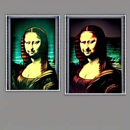 Image similar to real life monalisa