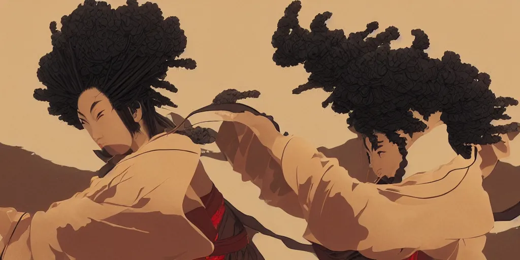 ArtStation - Movie  AFRO SAMURAI