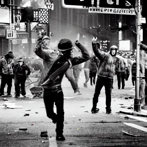 Prompt: January 6 riot in the style of Zack Schneider film