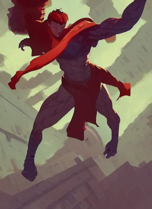 Prompt: a warrior breaking out of a prison, heroic, glorious, in the style of artgerm, gerald brom, atey ghailan and mike mignola, vibrant colors and hard shadows and strong rim light, plain background, comic cover art, trending on artstation