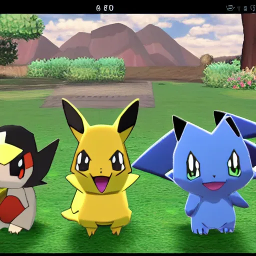 Image similar to leaked screenshot of fake pokemon