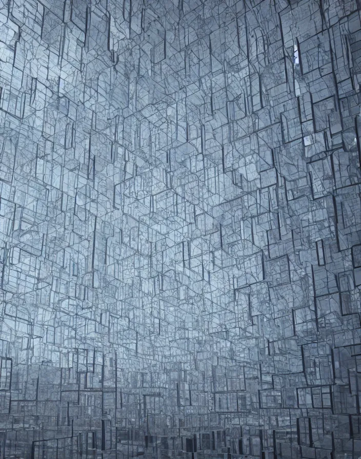 Image similar to a infinite wall of mirrors translucent, invisible. cinematic, hyper realism, 8k, depth of field.