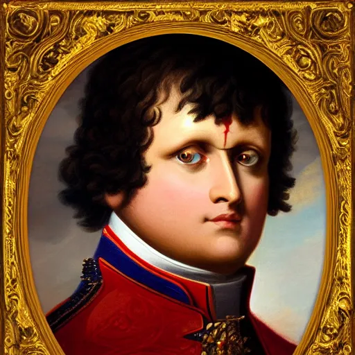 Image similar to Portrait of Napoleon in India, realistic, photo studio, HDR, 8k, trending on artstation