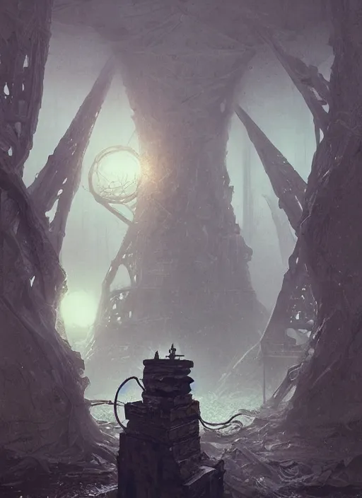 Prompt: mysterious structures that call to us, by kubrick, photorealistic by michael komarck, greg rutkowski, victo ngai, artgerm, willem claesz heda and j. dickenson