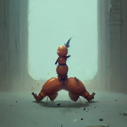 Prompt: Weedle , Greg rutkowski, Trending artstation, cinematográfica, digital Art