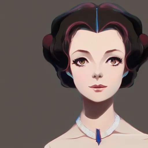 Prompt: portrait of vivien leigh, 4k, anime key visual, artstation, kuvshinov ilya