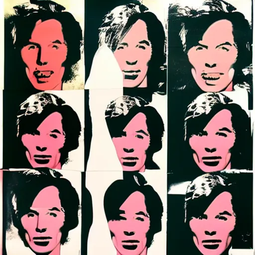 Image similar to andy warhol as room full of nut, hyperrealistic, no duplicate content, justify content center