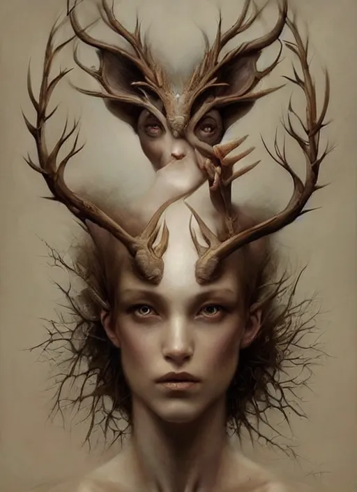 Prompt: ultra realistic, beautiful prima ballerina, in the style of peter mohrbacher by weta digital and beth cavener, thorns, high face symmetry, intricate, masterpiece, award winning, high face symmetry, intricate