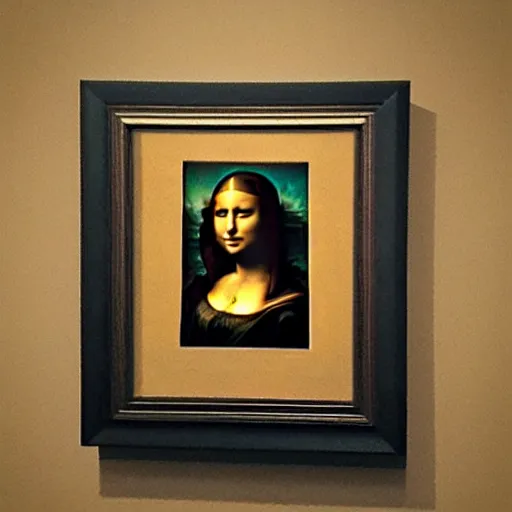 Prompt: a beautiful black girl like Mona lisa