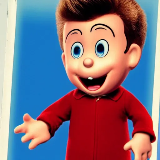Prompt: rick astly as a cailou character