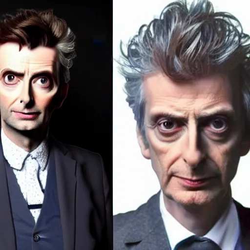 Image similar to david tennant mixed with peter capaldi