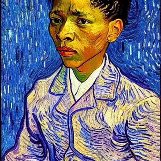 Image similar to van gogh painting of a willow smith