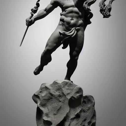 Prompt: perseus sculpture