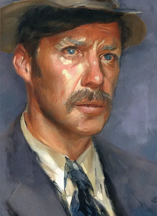 highly detailed portrait of rugged private detective, Stable Diffusion