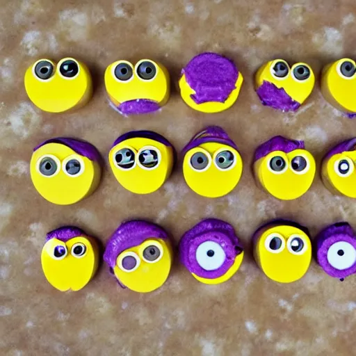 Image similar to purple minion cereal