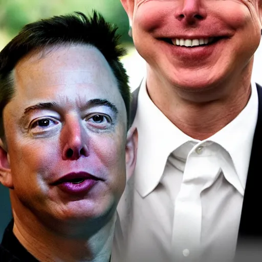 Image similar to elon x bezos x gates troll face