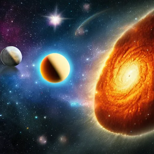 Image similar to Picture Of Solar System as a Galaxy