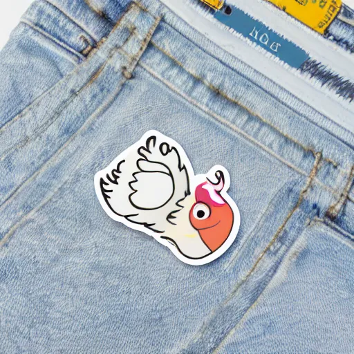 Image similar to cute goose sticker