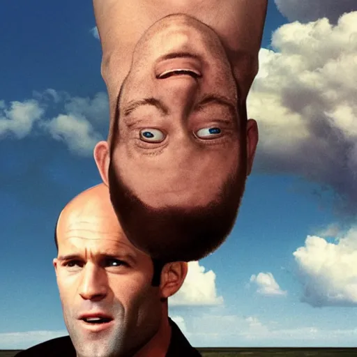 Image similar to The Truman Show starring Jason Statham,