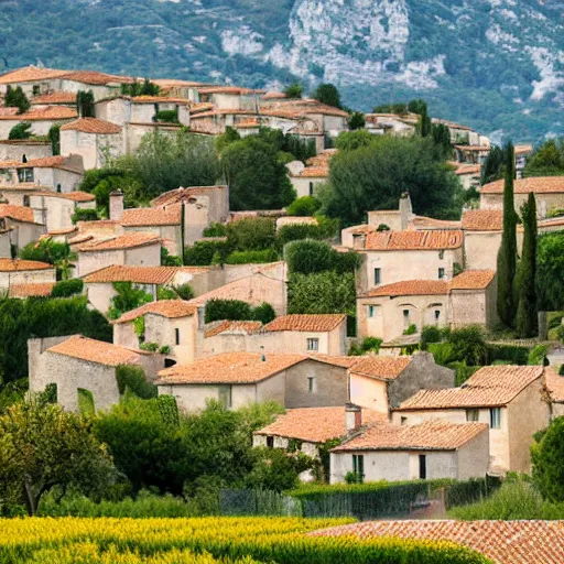 Image similar to prominent village in provence