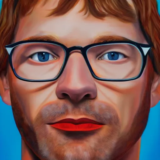 Image similar to jeffrey dahmer in euphoria series, oil painting, ultradetailed, digital painting, ultradetailed