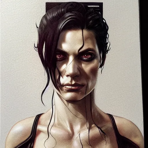 Image similar to highly detailed, rammstein!!, young, by artgerm and greg rutkowski