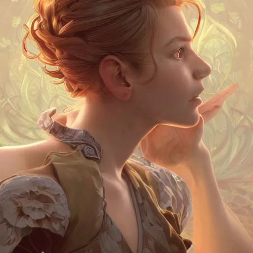 Image similar to ultra realistic illustration, marle from chrono trigger, intricate, elegant, highly detailed, digital painting, artstation, concept art, smooth, sharp focus, illustration, art by artgerm and greg rutkowski and alphonse mucha