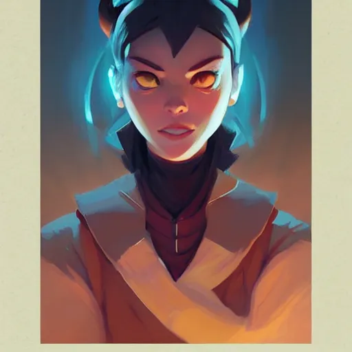 Image similar to face icon stylized minimalist magic : the gathering, loftis, cory behance hd by jesper ejsing, by rhads, makoto shinkai and lois van baarle, ilya kuvshinov, rossdraws global illumination