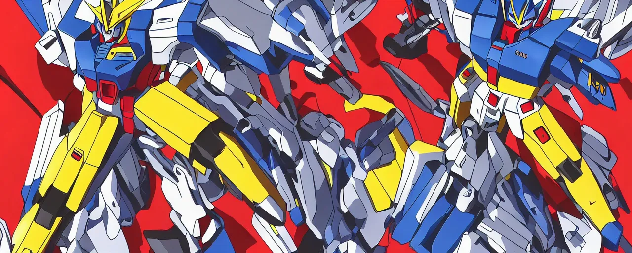 Image similar to mobile suit gundam