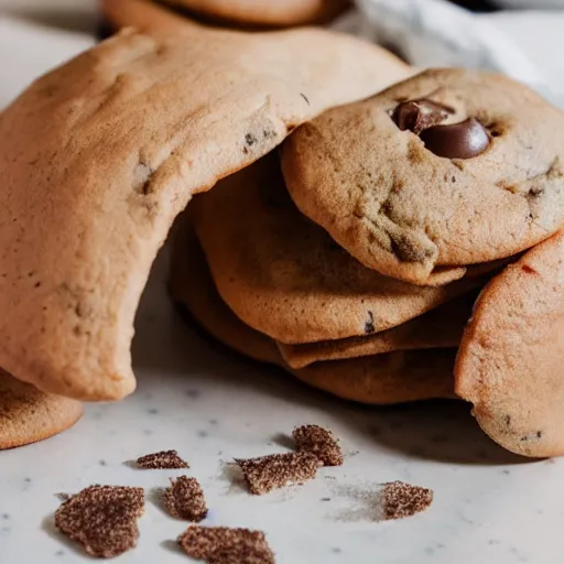 Prompt: a guinea pig baking cookies in a cozy french kitchen